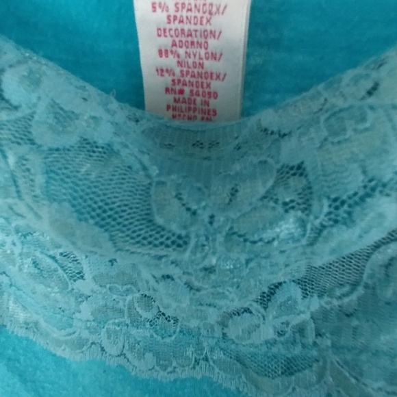 Nine West Women Crop Cami Lace Embellishment Sz L - Picture 3 of 8